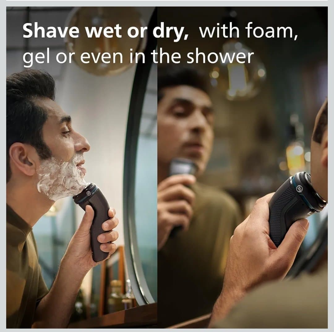 ماشین اصلاح صورت فیلیپس سری ۳۰۰۰ مدل S3144/00 – اصل/اورجینال — تصویر ۳