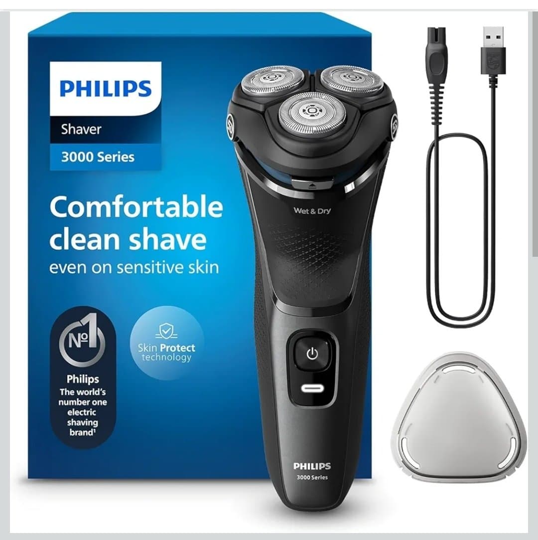 ماشین اصلاح صورت فیلیپس سری ۳۰۰۰ مدل S3144/00 – اصل/اورجینال