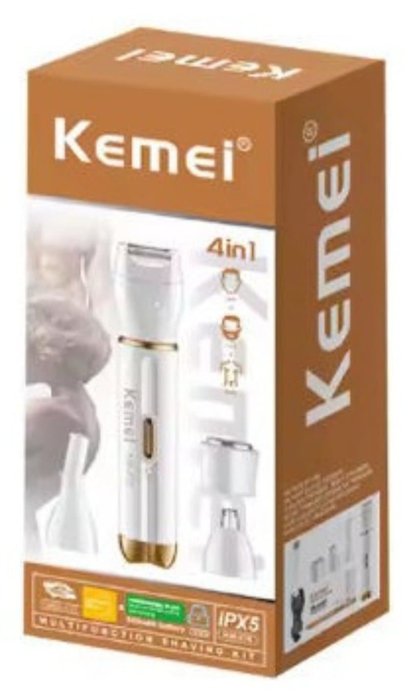 ماشین اصلاح چهار کاره کیمی (Kemei) مدل KM-276 – اورجینال — تصویر ۸