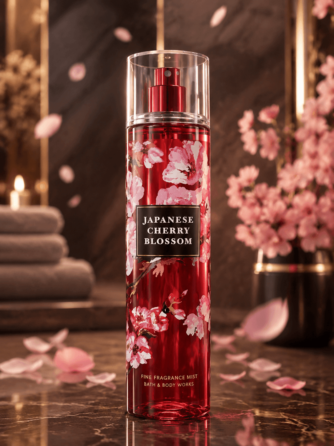 بادی اسپلش زنانه بادی اند وورکس مدل Japanese Cherry Blossom اورجینال — تصویر ۴