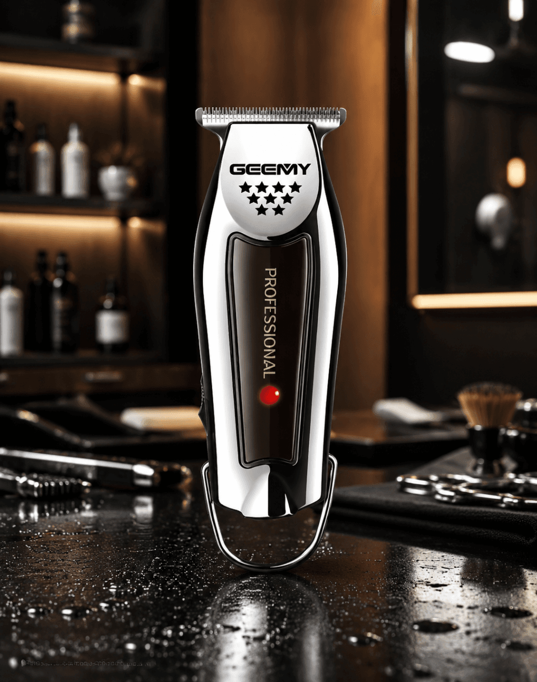 ماشین اصلاح موی سر و صورت جیمی مدل GM-855 اصل (اورجینال) | خرید ماشین خط‌زن حرفه‌ای