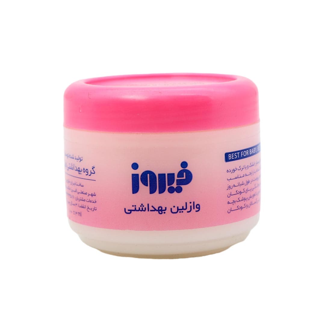 وازلين کاسه ای 100 گرم فیروز