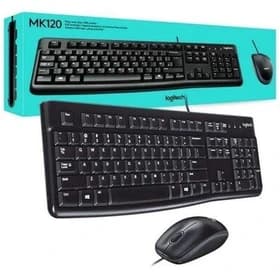 ست ماوس و کیبورد لاجيتک مدل MK120 باسيم