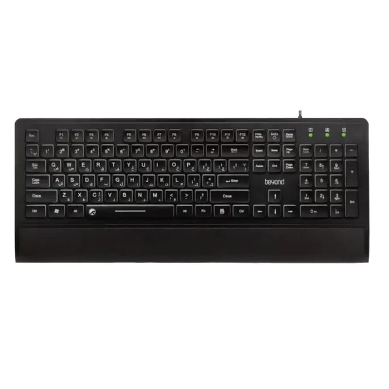 کیبورد گیمینگ فراسو مدل BK-7210RGB با سیم — تصویر ۳