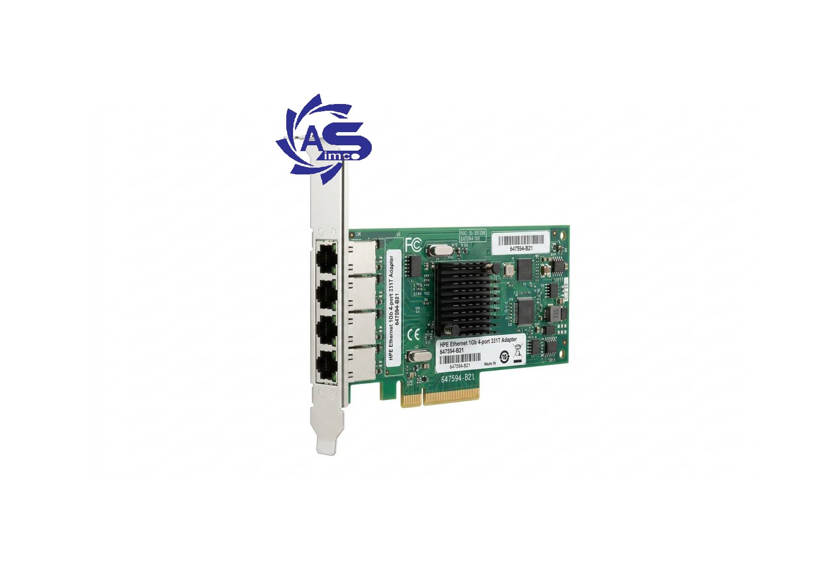 کارت شبکه سرور HPE Ethernet 1Gb 4-port 331FLR Adapter