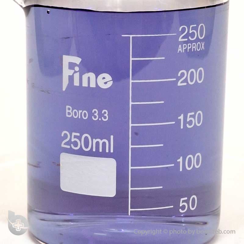 بشر شیشه‌ ای پیرکس 250 میلی لیتر برند Fine — تصویر ۳