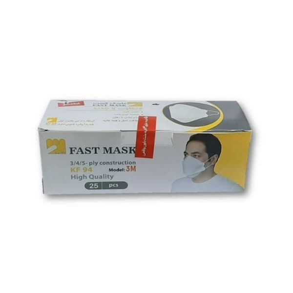 ماسک سه بعدی پنج لایه فست ماسک KF94