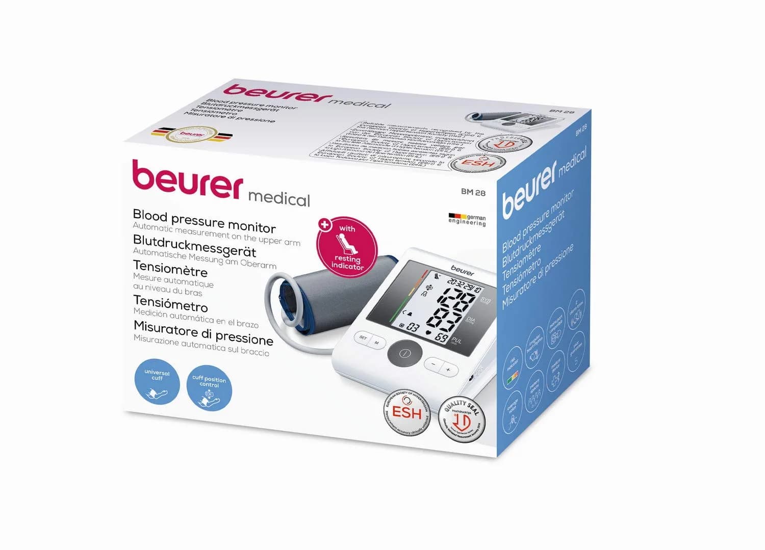 فشارسنج دیجیتال بازویی بیورر beurer bm28 — تصویر ۹