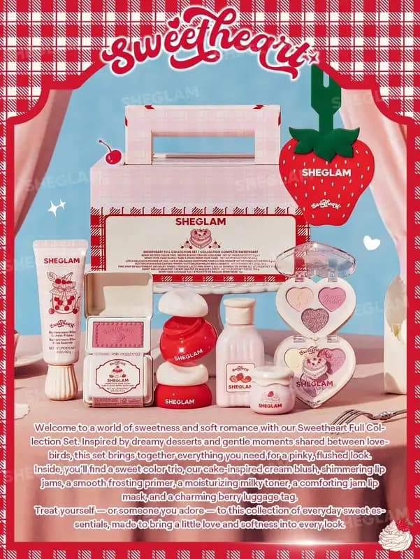 کالکشن توت فرنگی سوییت هارت شیگلم Sweetheart Full Collection — تصویر ۱۱