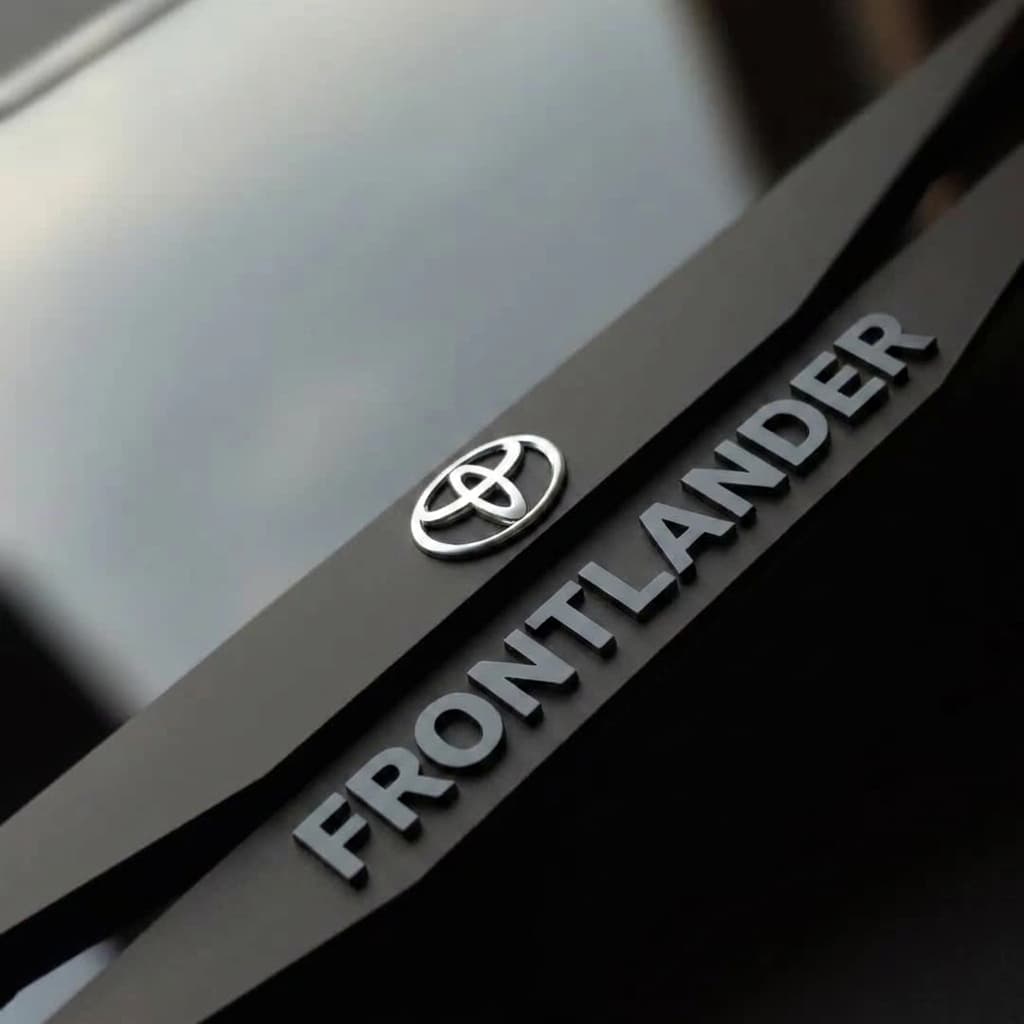قاب پلاک منطقه آزاد خودرو تویوتا فرانت لندر Toyota Frontlander 2025