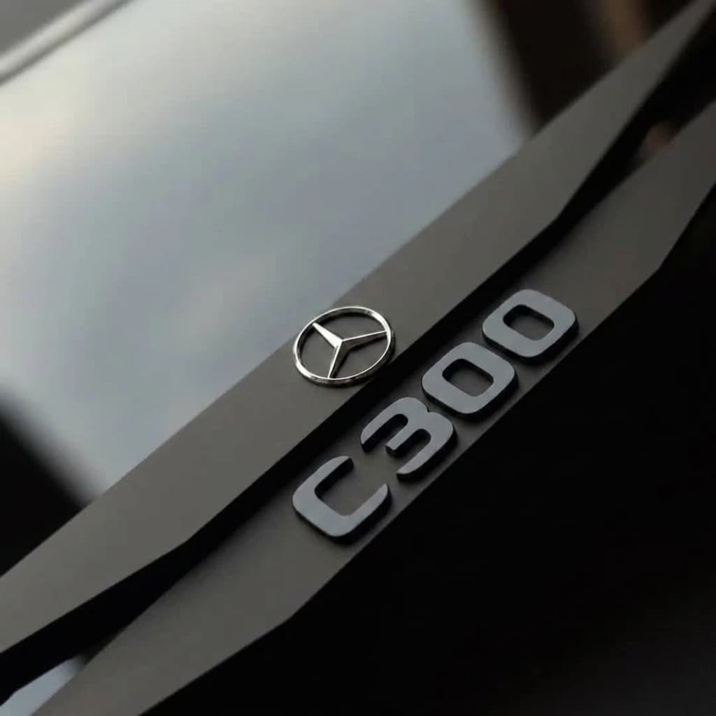 قاب پلاک منطقه آزاد خودرو بنز کلاس Mercedes C Class C300 2023