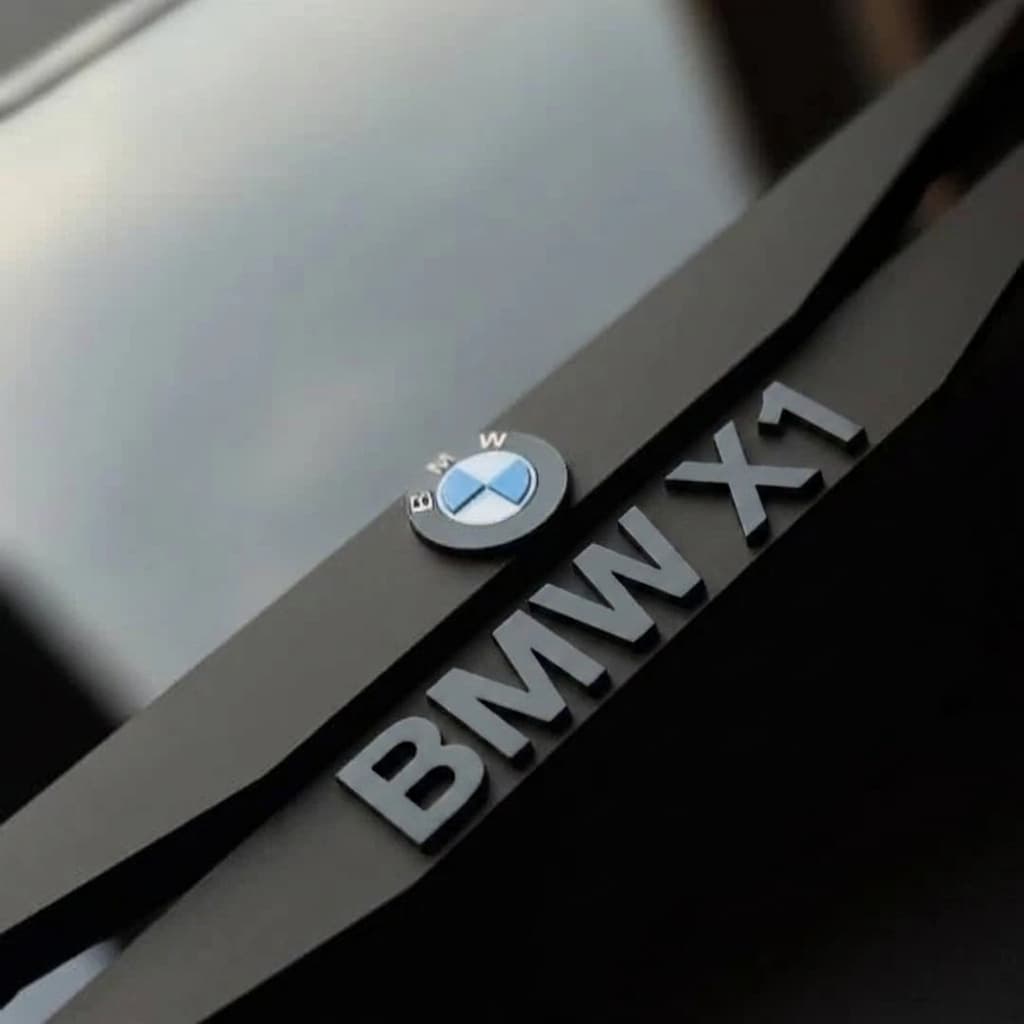 قاب پلاک منطقه آزاد خودرو بی ام و ایکس 1 bmw x1 2017
