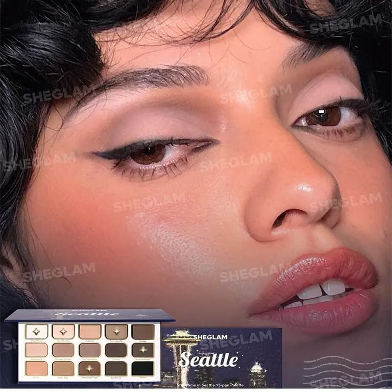 پالت سایه 15 رنگ سیاتل شیگلم مدل Showtime In Seattle — تصویر ۱۱