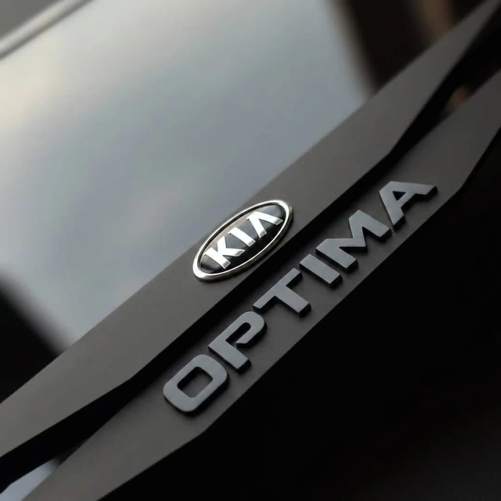 قاب پلاک منطقه آزاد خودرو کیا اپتیما Kia Optima 2020