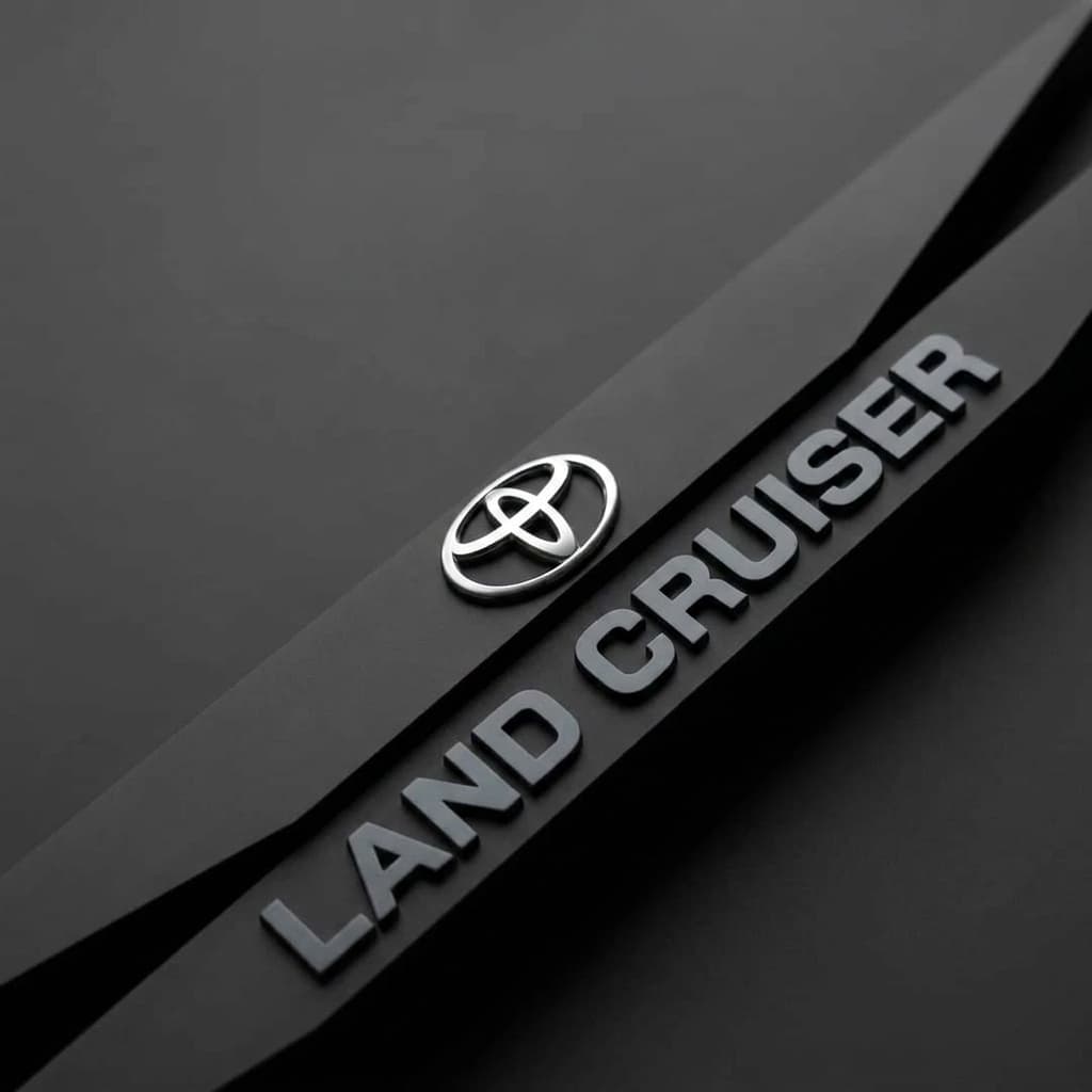 قاب پلاک منطقه آزاد خودرو تویوتا لندکروز Toyota Land Cruiser 2026