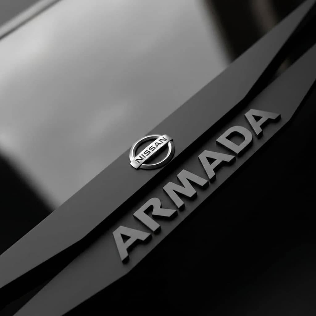 قاب پلاک منطقه آزاد خودرو نیسان آرمادا Nissan Armada 2024
