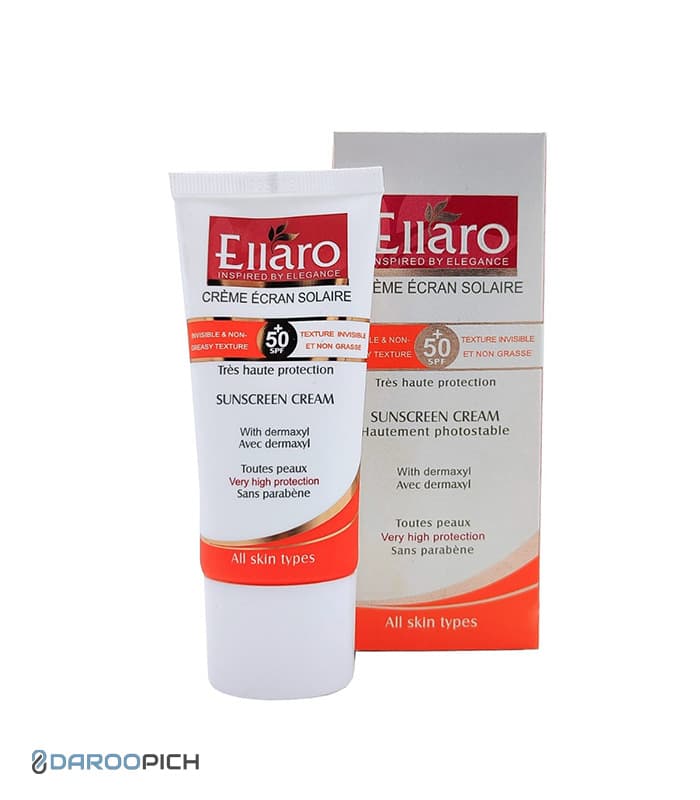 ضد آفتاب بی رنگ الارو SPF50 — تصویر ۸