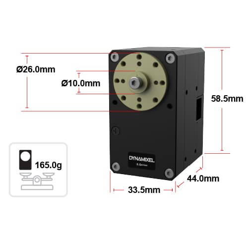 DYNAMIXEL XM540-W150-T — تصویر ۳