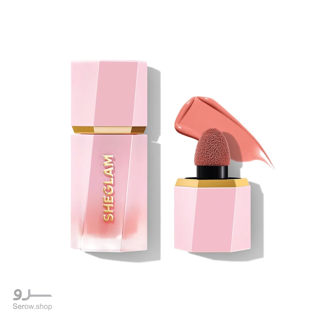 رژگونه مایع مات مدل color bloom رنگ cutie pie