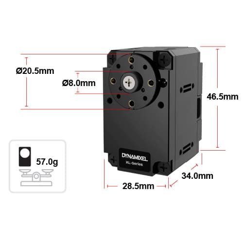 DYNAMIXEL XL430-W250-T — تصویر ۹