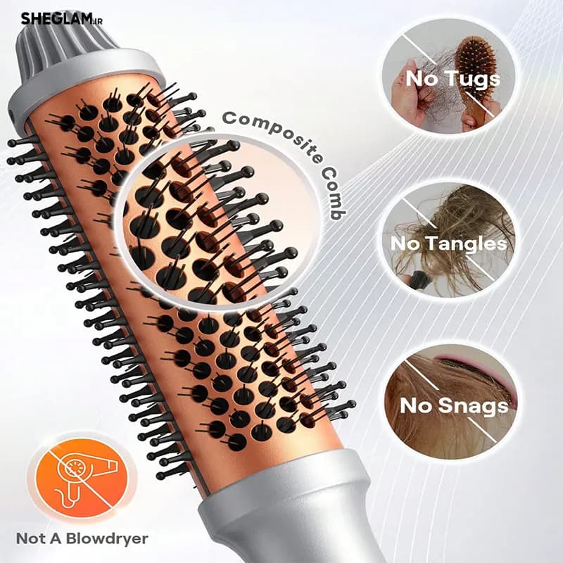 برس حرارتی شیگلم مدل It-Curl Thermal Blowout Brush — تصویر ۶