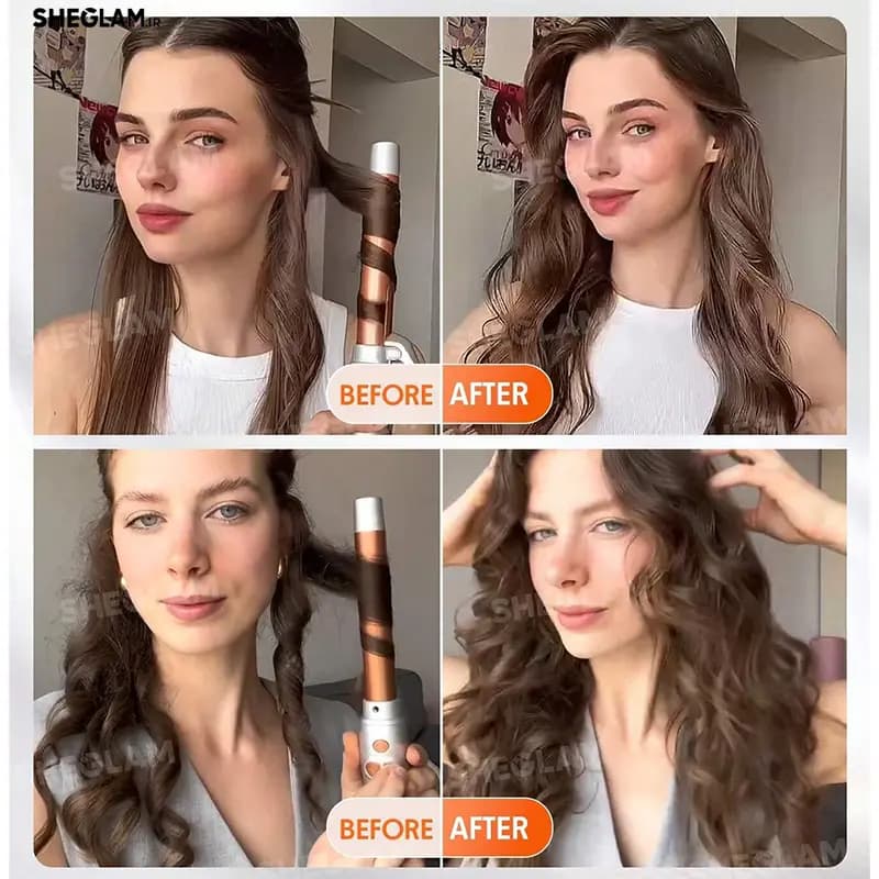فرکننده چرخشی شیگلم مدل It curl Rotating Curling Iron — تصویر ۴