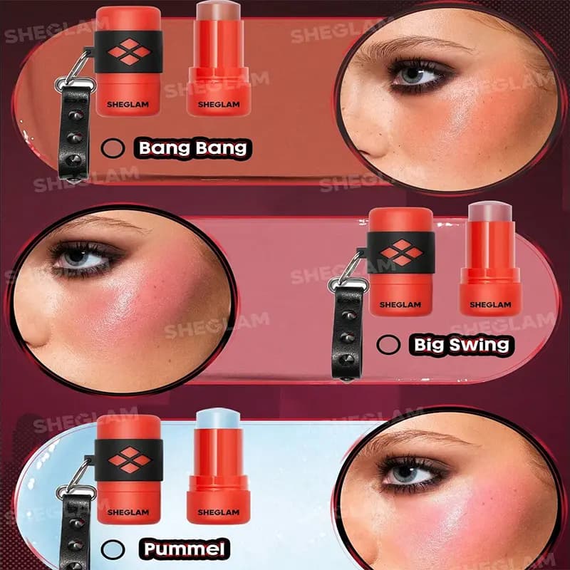 رژگونه استیکی هارلی کویین شیگلم — تصویر ۳