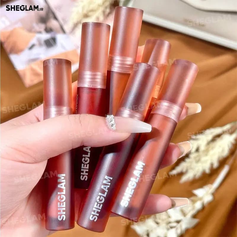 رژ لب مایع شیگلم مدل Soft Haze — تصویر ۳