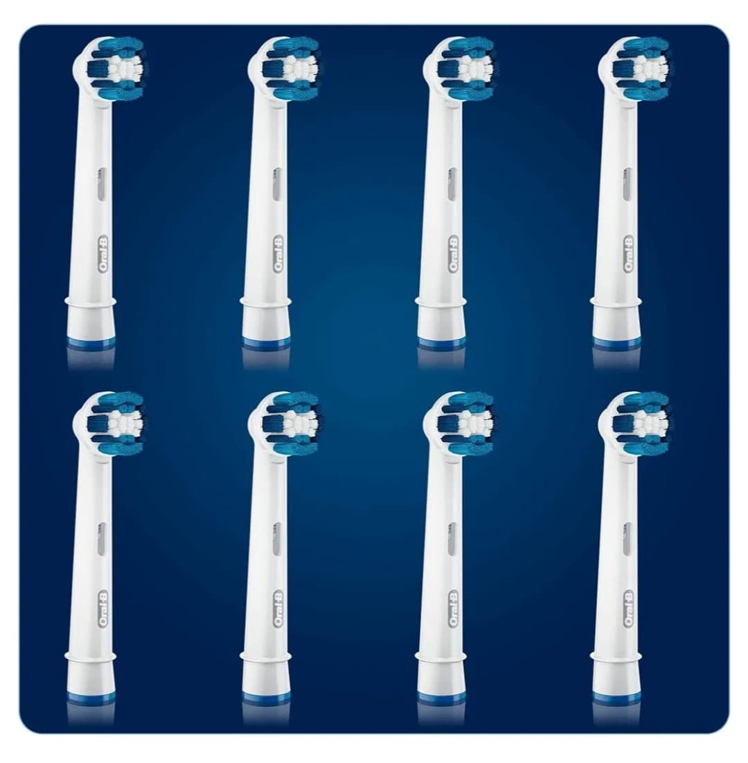 سری یدک مسواک برقی اورال-بی Oral-B مدل Precision Clean پک ۳ عددی اصل/اورجینال — تصویر ۵