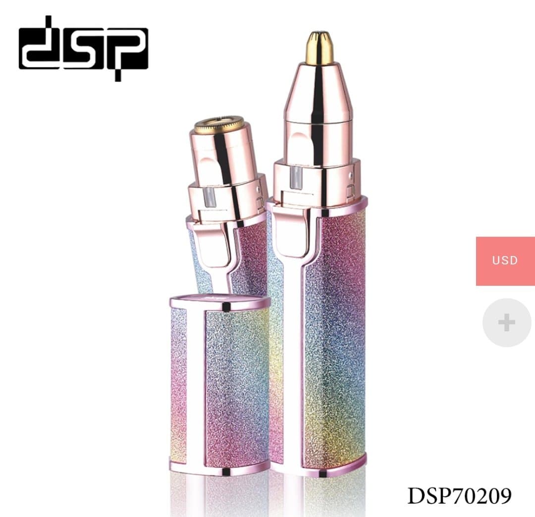 موزن دوکاره صورت و ابرو زنانه دی اس پی DSP مدل 70209 اصل — تصویر ۴