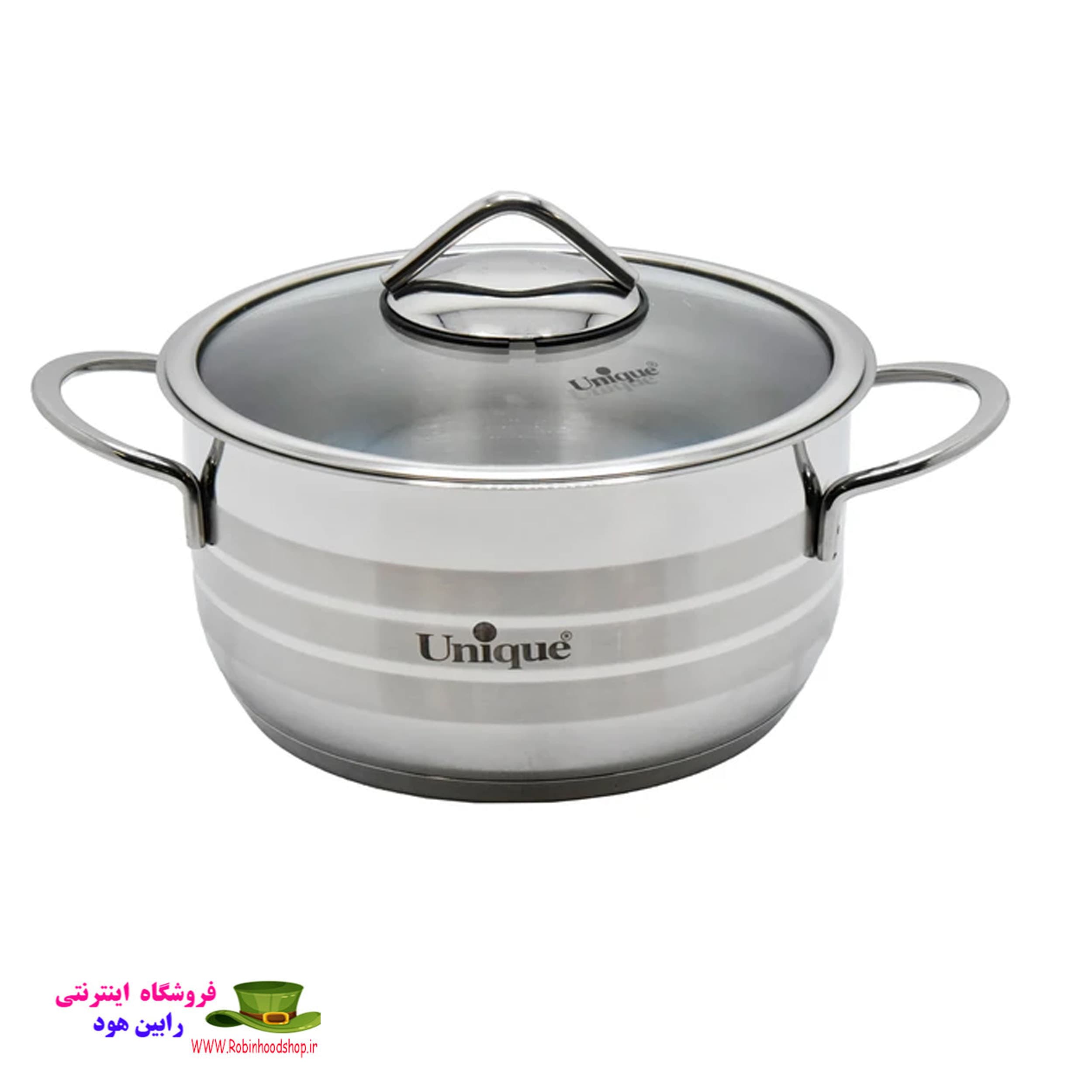 قابلمه استیل یونیک سایز ۲۰ کد ۹۹۰۷