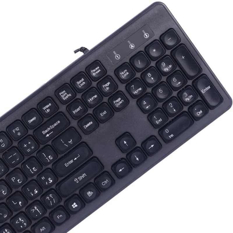 کیبورد و موس بی سیم نوا مدل Nova NK-101 — تصویر ۶
