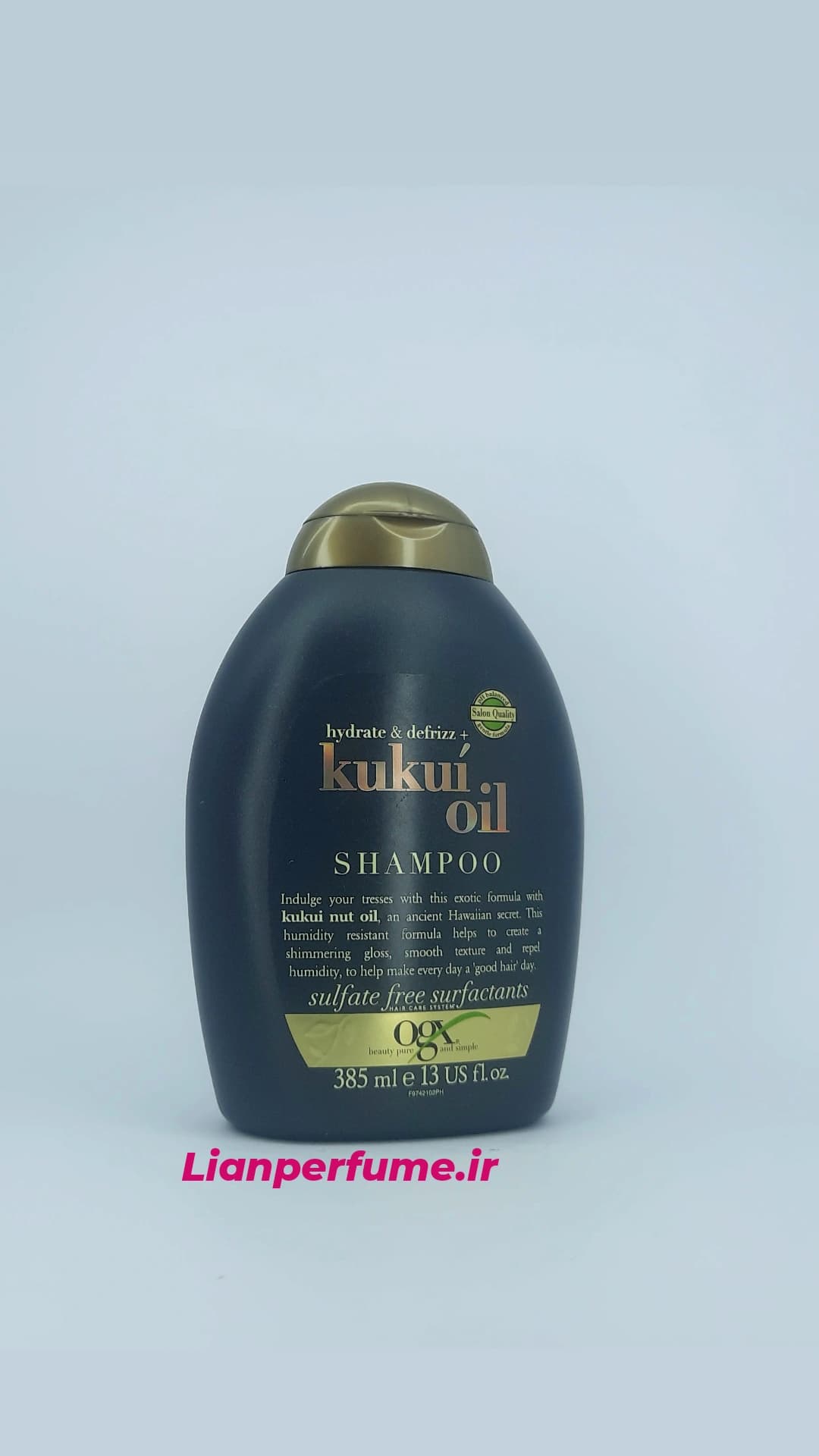 Kukui Oil Hydrate & Defrizz Shampoo شامپو روغن کوکوی برای موهای وز و خشک — تصویر ۲