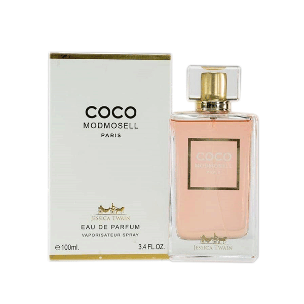 عطر ادکلن مادمازل کوکو شنل 100 میل جسیکا توین coco modmosell jessica twain