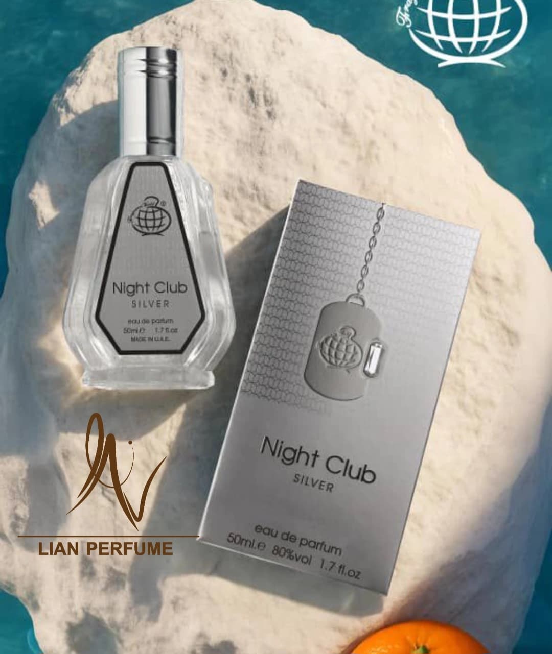 ادکلن 50 میل کلاب سیلور 50ml فراگرنس ورد