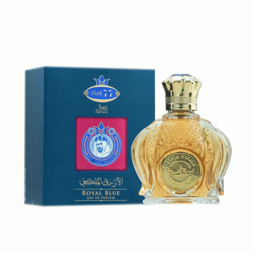 ادکلن شیخ 77 جسیکا توین 100ml للرجال الازرق الملکی shaikh 77