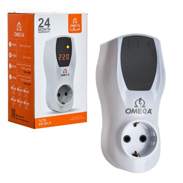 محافظ برق پکیج دیجیتال امگا OMEGA مدل G2000 — تصویر ۱۰