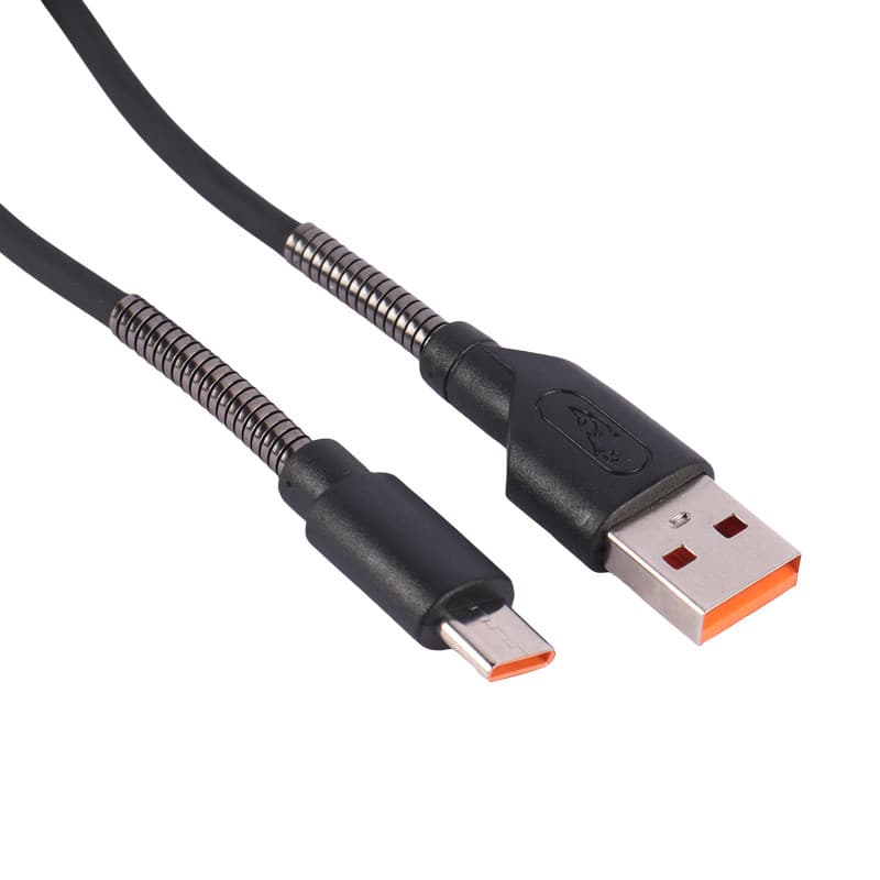 کابل TypeC فست شارژ Sky Dolphin S27T 2.4A 1m — تصویر ۷