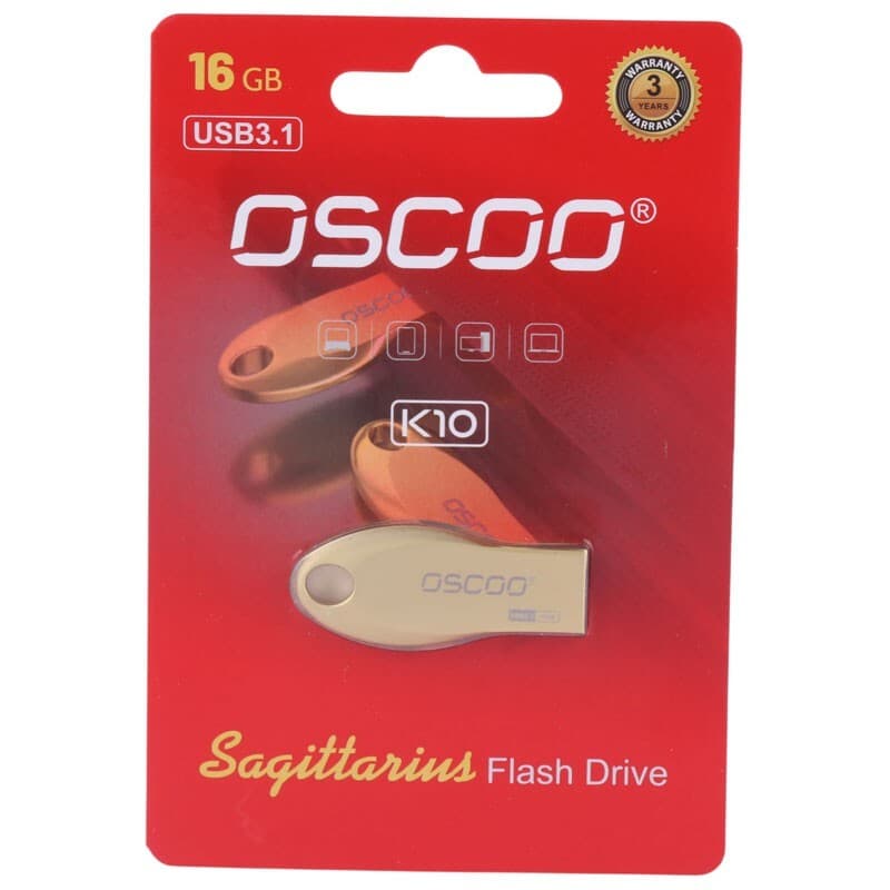 فلش 16 گیگ اسکو Oscoo K10 USB 3.1 — تصویر ۵
