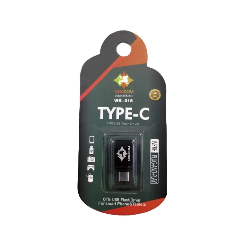 تبدیل OTG TYPE-C Kingdom فلزی