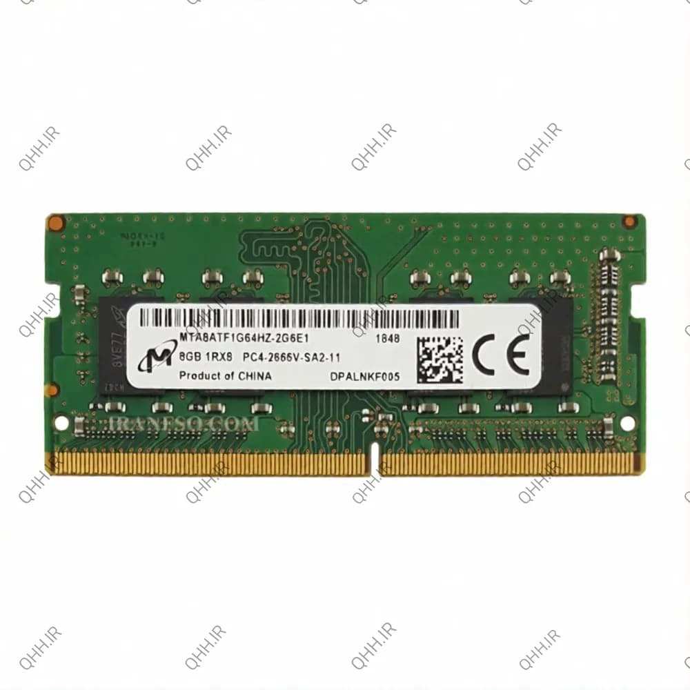 رم لپ تاپ 8 گیگ Micron Technology DDR4-2666 MHz 1.2V — تصویر ۶