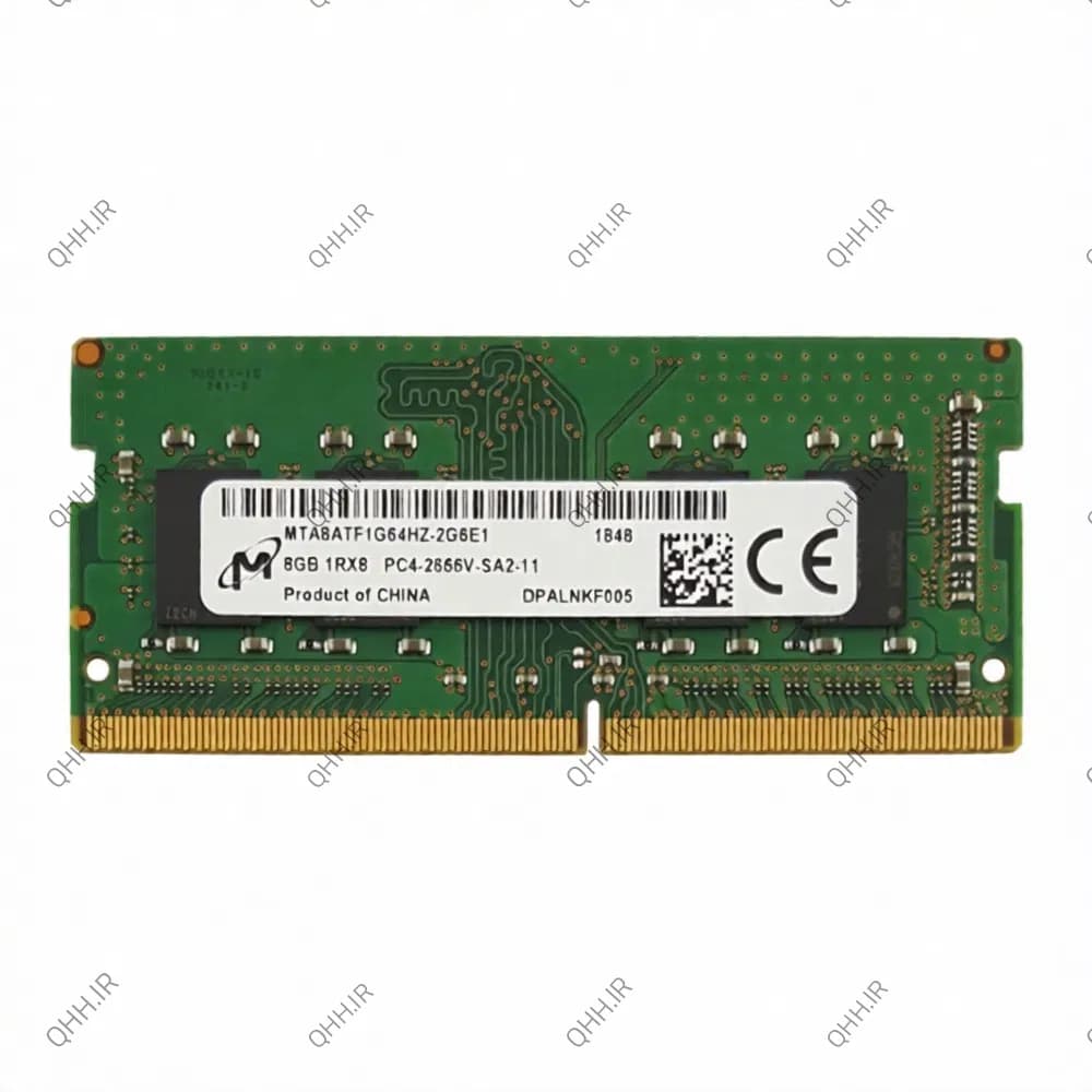 رم لپ تاپ 8 گیگ Micron Technology DDR4-2666 MHz 1.2V — تصویر ۷