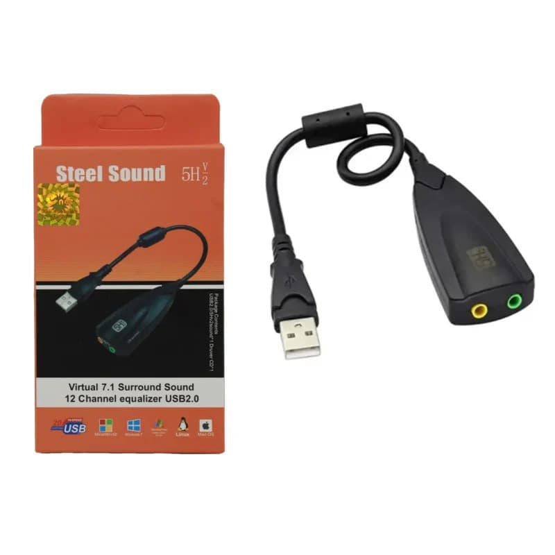 کارت صدا USB کابلی پک نارنجی جدید