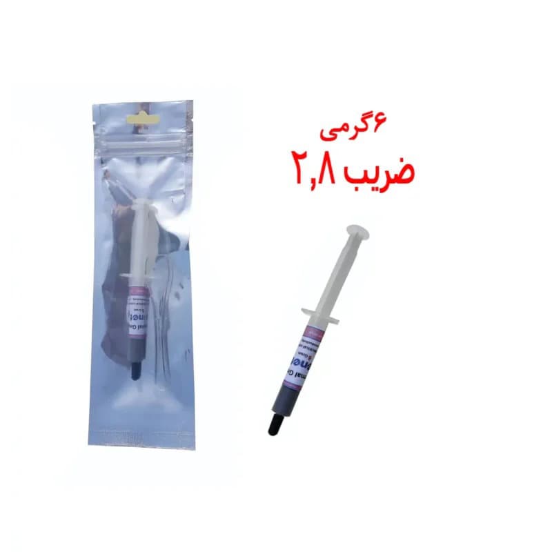 خمیر سیلیکون 6 گرمی ضریب 2.8 ای نت — تصویر ۳