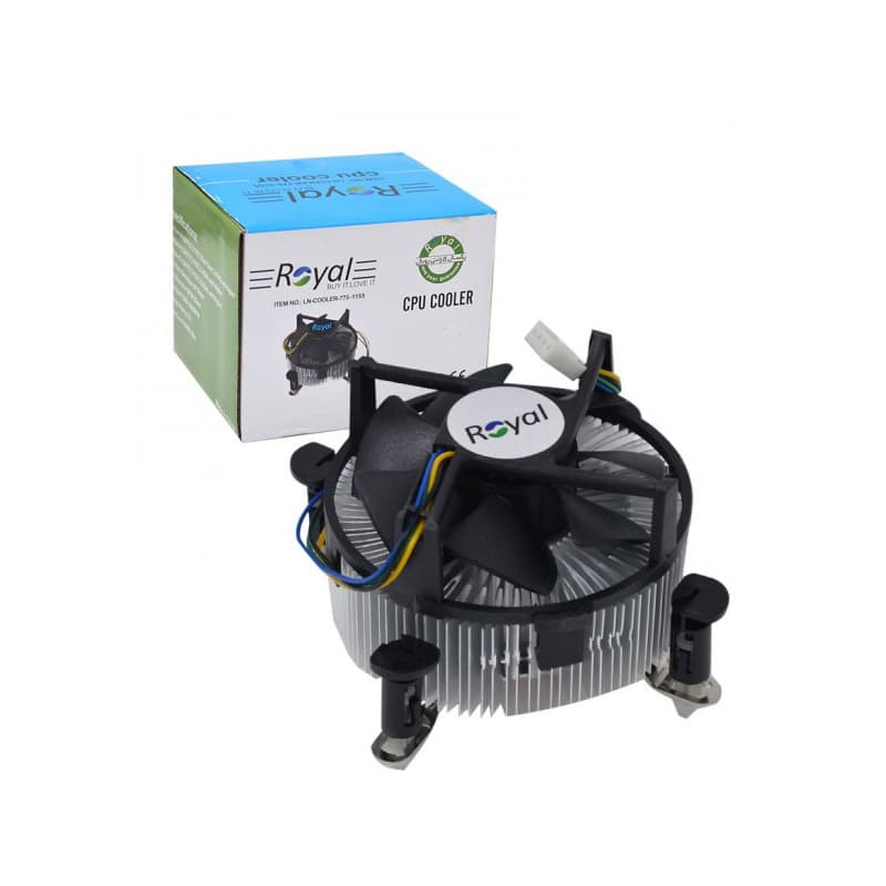 فن خنک کننده CPU رویال 240 گرمی Royal LGA 775-1155