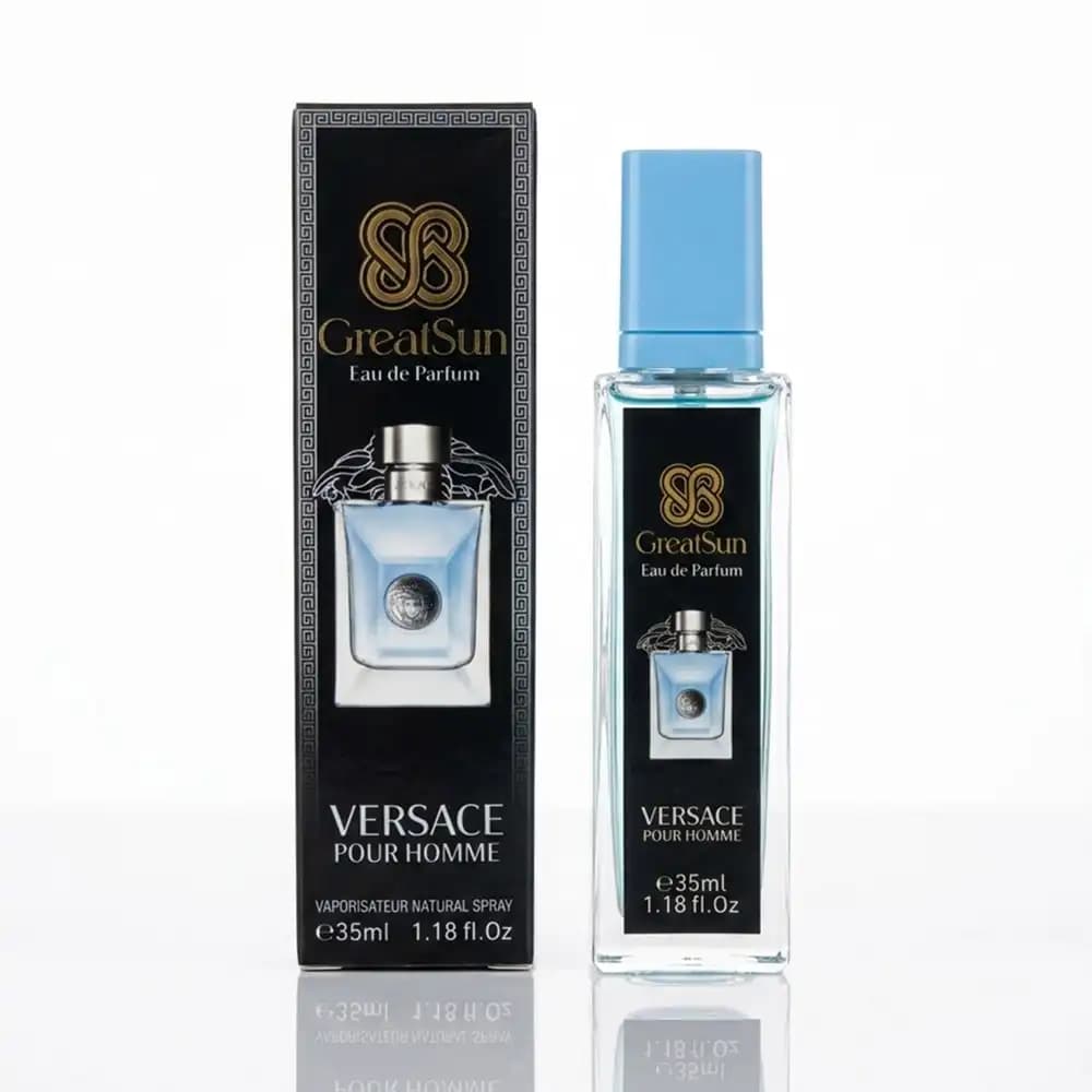 عطر جیبی مردانه گریت سان مدل ورساچه پور هوم (Versace Pour Homme) حجم ۳۵ میلی‌لیتر — تصویر ۶