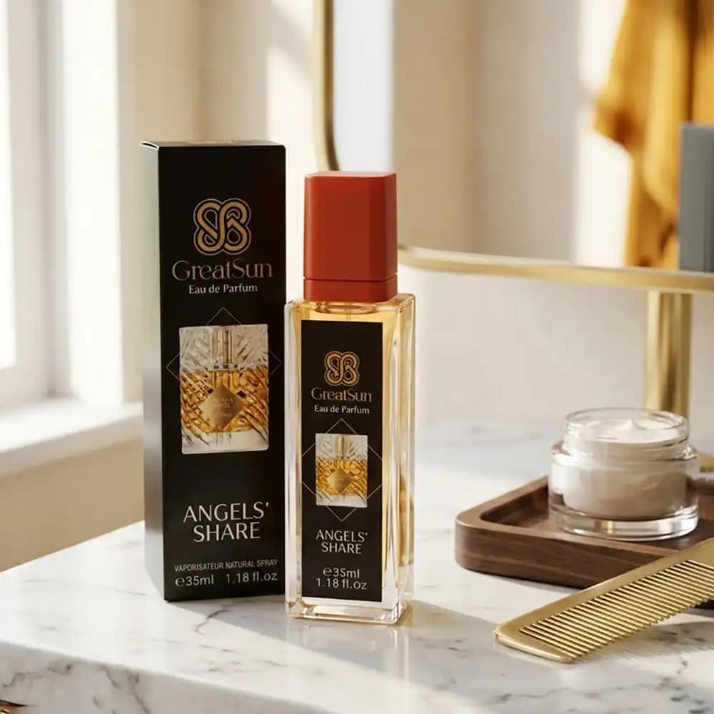 عطر جیبی گریت سان (GreatSun) مدل Kilian Angels’ Share حجم ۳۵ میلی‌لیتر — تصویر ۴