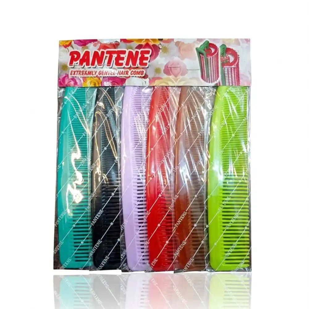 شانه کار پلاستیکی دو کاره پنتن (Pantene) مدل دندانه ریز و درشت — تصویر ۳