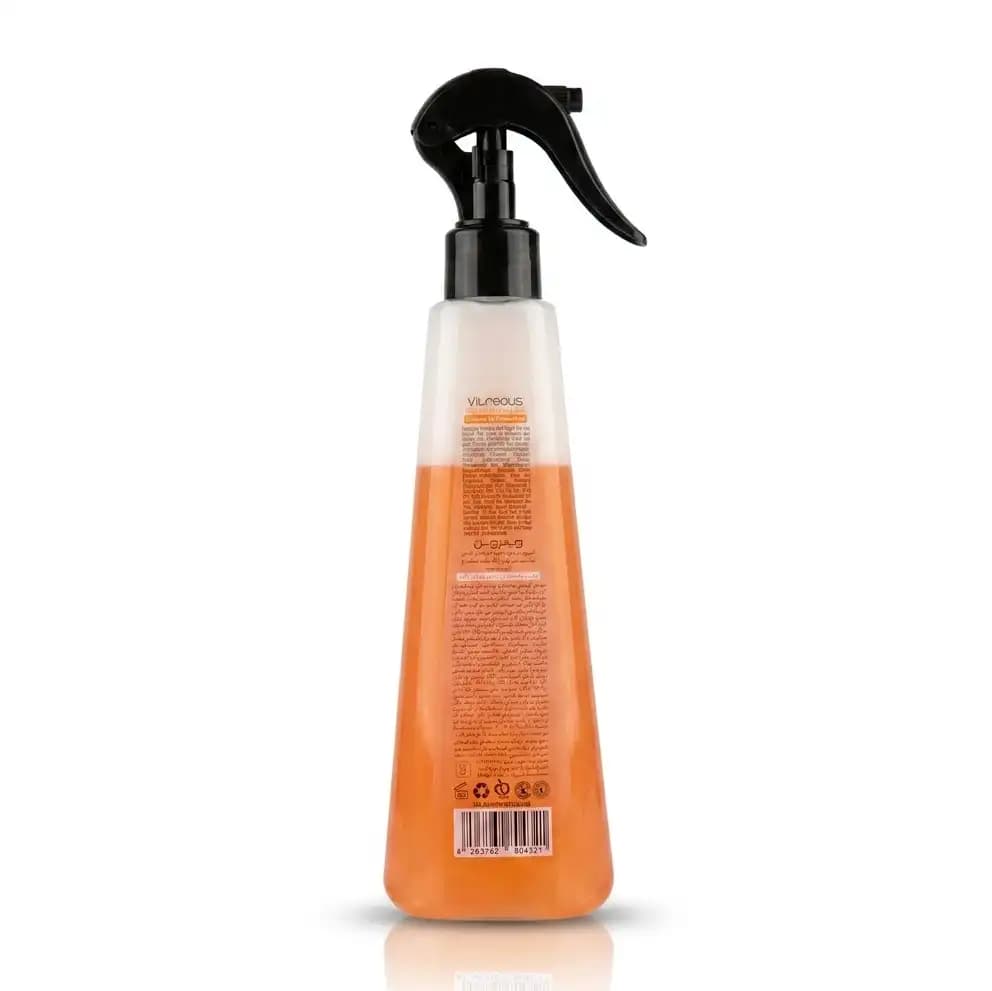 اسپری دوفاز مو ویتروس (Vitreous) مدل رجینا (Regina) حاوی کراتین و آرگان مناسب موی رنگ شده حجم ۲۵۰ میلیلیتر — تصویر ۳