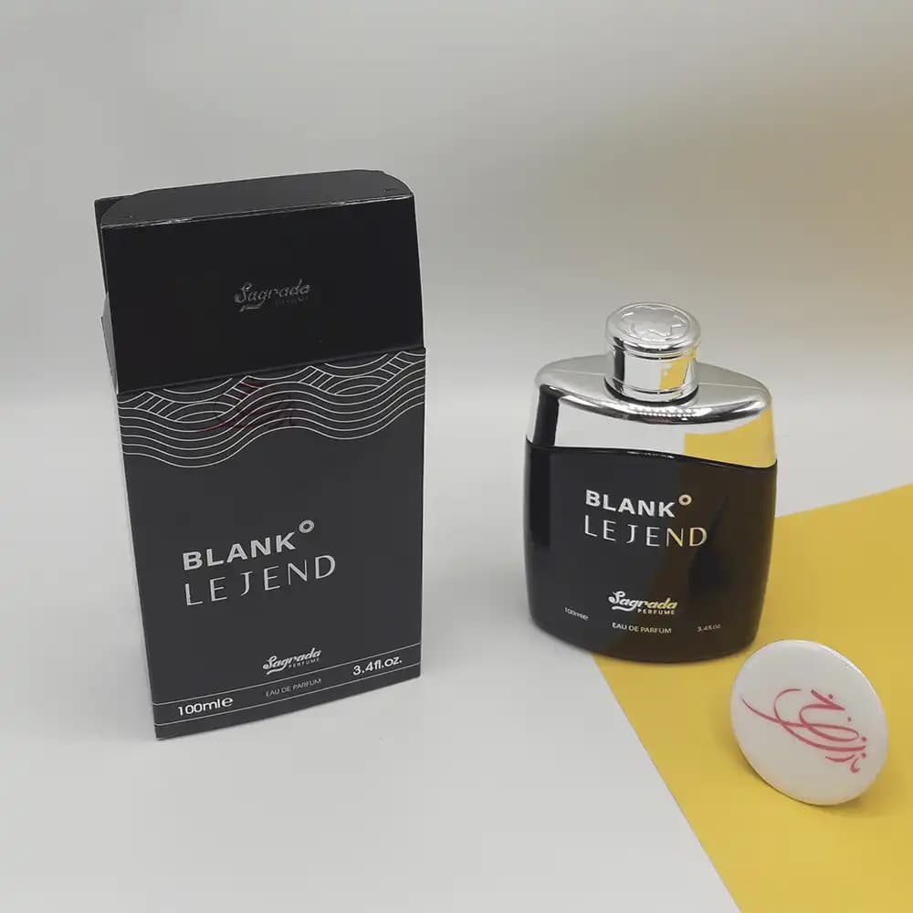 ادکلن لجند مشکی BLANK LEJEND مردانه ساگرادا Sagrada حجم 100 میلی لیتر — تصویر ۲